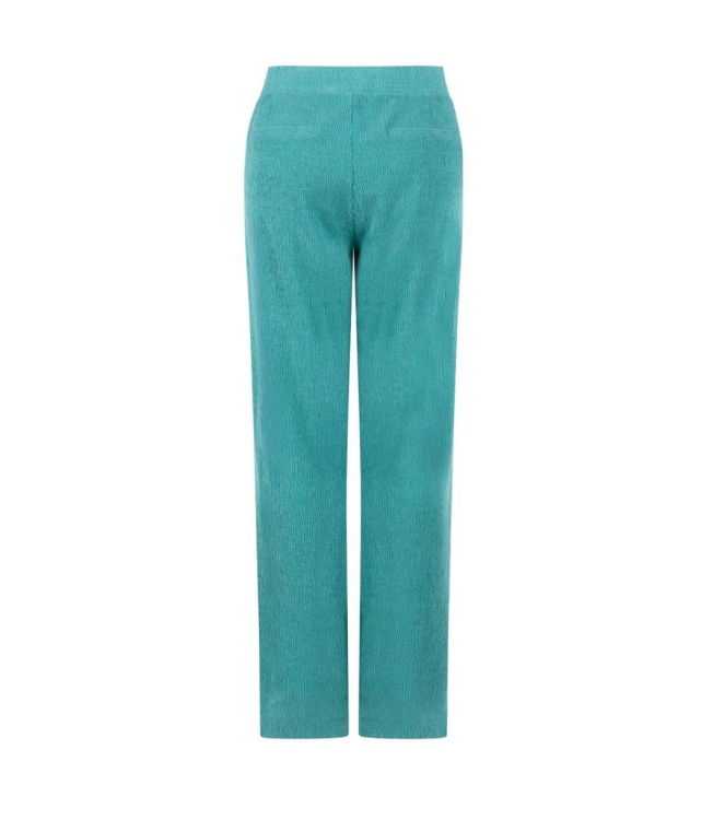 Tramontana Crinkled Wide-Leg Trousers 005835 Deep aqua blue