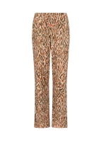 Tramontana Wide-Leg Trousers Animal Brush 100001 Print aloe