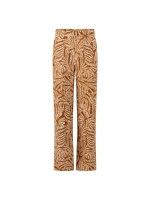 Tramontana Wide-Leg Trousers Flowy Shells 009992 Print browns