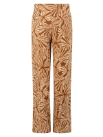 Tramontana Wide-Leg Trousers Flowy Shells 009992 Print browns