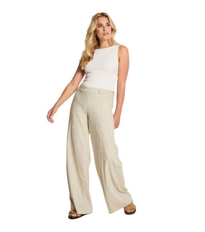 Parami Lizzy - Flowy Linen - 637 - Light O 637 Light olive