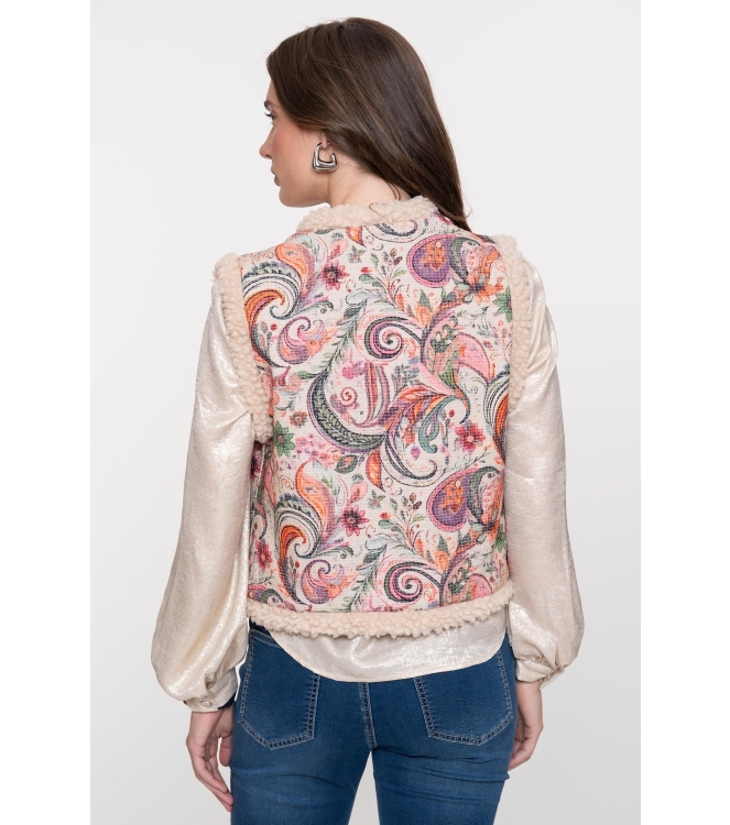 Geisha gilet 715 Beige