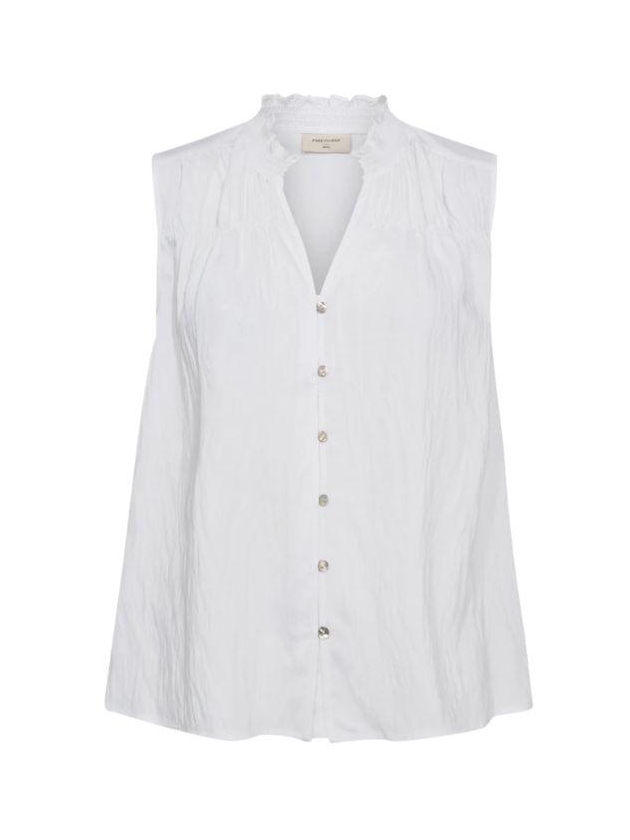 Freequent FQESALLY-BLOUSE Brilliant white