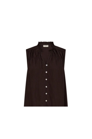 Freequent FQESALLY-BLOUSE Coffee Bean