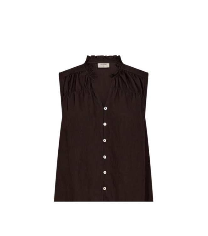 Freequent FQESALLY-BLOUSE Coffee Bean