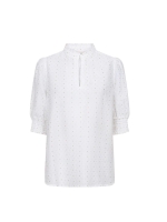 Freequent FQFLORY-BLOUSE Brilliant White w. Silver
