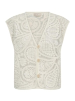 Freequent FQCROSSY-WAISTCOAT Moonbeam