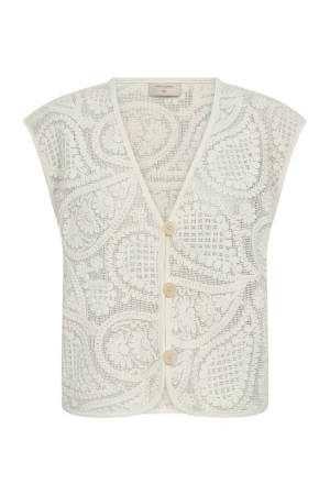 Freequent FQCROSSY-WAISTCOAT Moonbeam