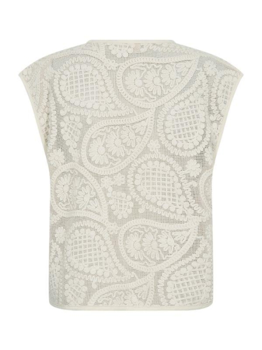 Freequent FQCROSSY-WAISTCOAT Moonbeam