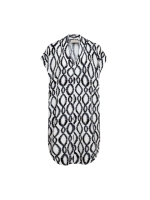 Freequent FQFLOI-DRESS Brilliant White w. Black