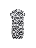 Freequent FQFLOI-DRESS Brilliant White w. Black