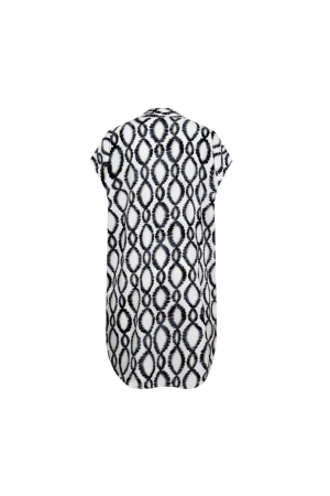 Freequent FQFLOI-DRESS Brilliant White w. Black