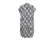 Freequent FQFLOI-DRESS Brilliant White w. Black
