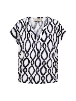 Freequent FQFLOI-TEE Brilliant White w. Black