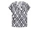 Freequent FQFLOI-TEE Brilliant White w. Black