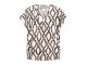 Freequent FQFLOI-TEE Brilliant White w. Coffee Bean
