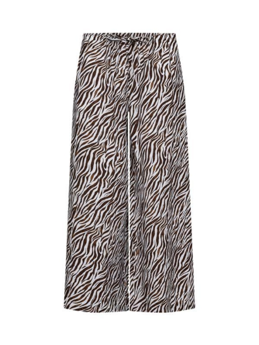 Freequent FQMELE-PANTS Brilliant White w. Coffee Bean