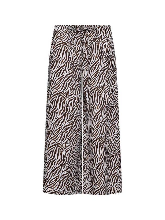 Freequent FQMELE-PANTS Brilliant White w. Coffee Bean
