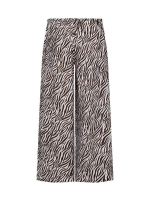 Freequent FQMELE-PANTS Brilliant White w. Coffee Bean