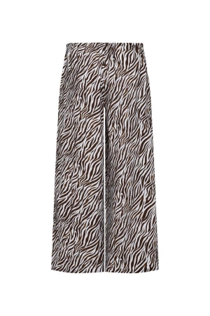 Freequent FQMELE-PANTS Brilliant White w. Coffee Bean