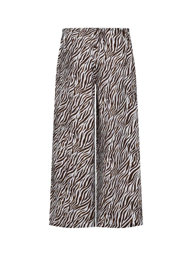 Freequent FQMELE-PANTS Brilliant White w. Coffee Bean