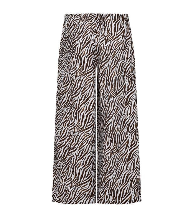 Freequent FQMELE-PANTS Brilliant White w. Coffee Bean