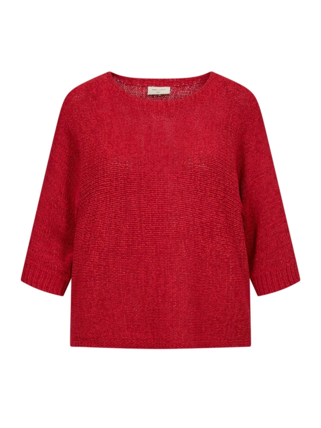Freequent FQTAPPER-PULLOVER True Red