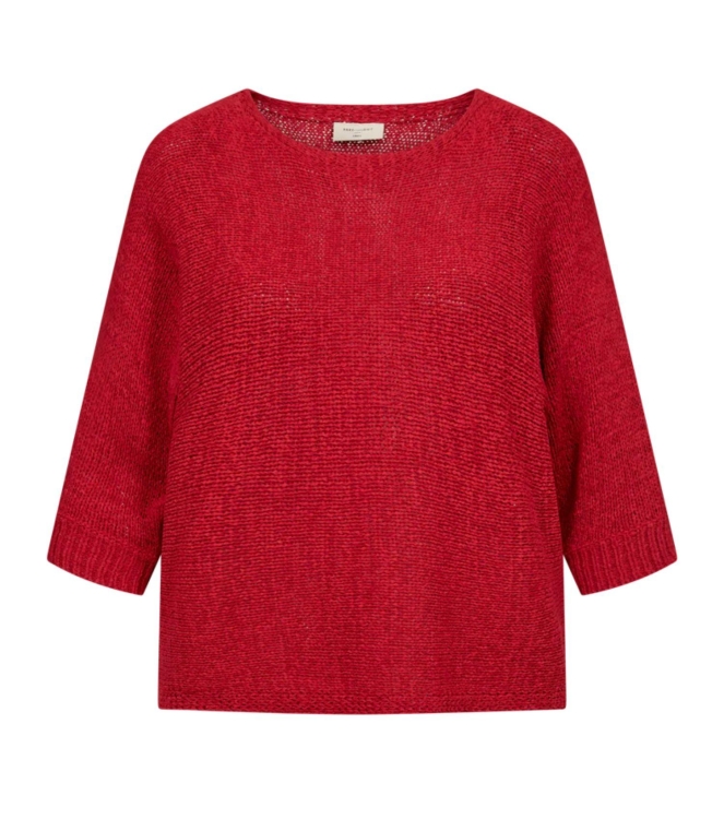 Freequent FQTAPPER-PULLOVER True Red
