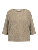 Freequent FQTAPPER-PULLOVER Silver Mink