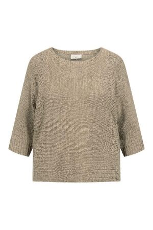 Freequent FQTAPPER-PULLOVER Silver Mink