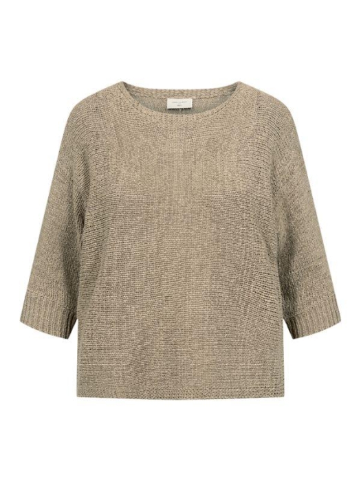Freequent FQTAPPER-PULLOVER Silver Mink