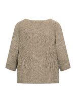 Freequent FQTAPPER-PULLOVER Silver Mink