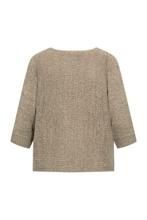 Freequent FQTAPPER-PULLOVER Silver Mink