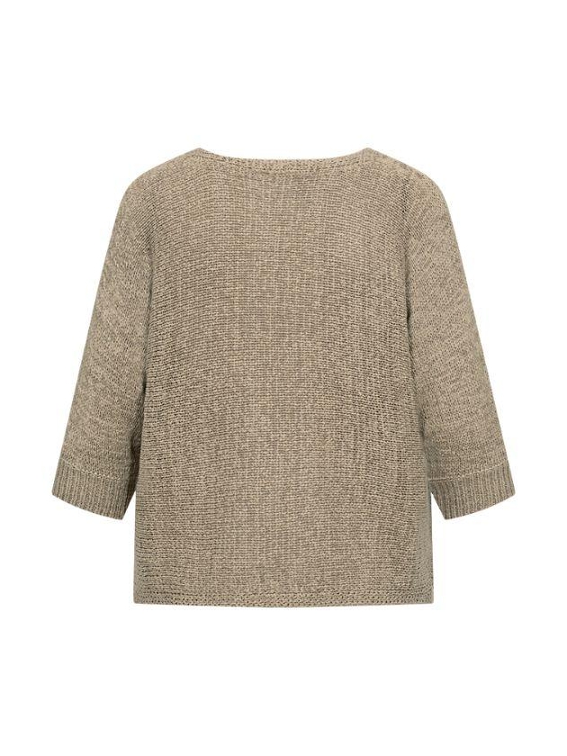 Freequent FQTAPPER-PULLOVER Silver Mink