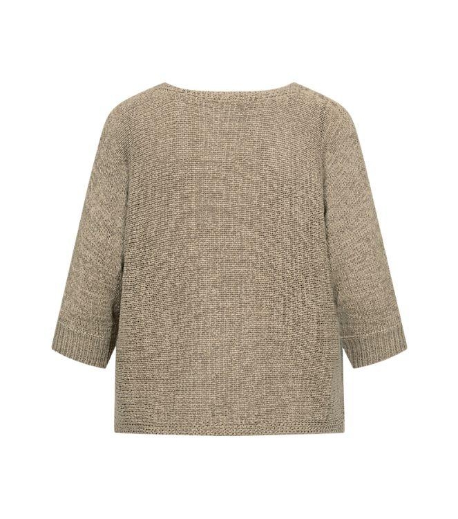 Freequent FQTAPPER-PULLOVER Silver Mink