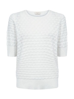 Freequent FQDODO-PULLOVER Star Off-white