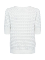 Freequent FQDODO-PULLOVER Star Off-white