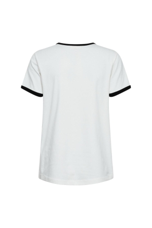 Freequent FQFENJAL-TEE Star Off-white w. Black