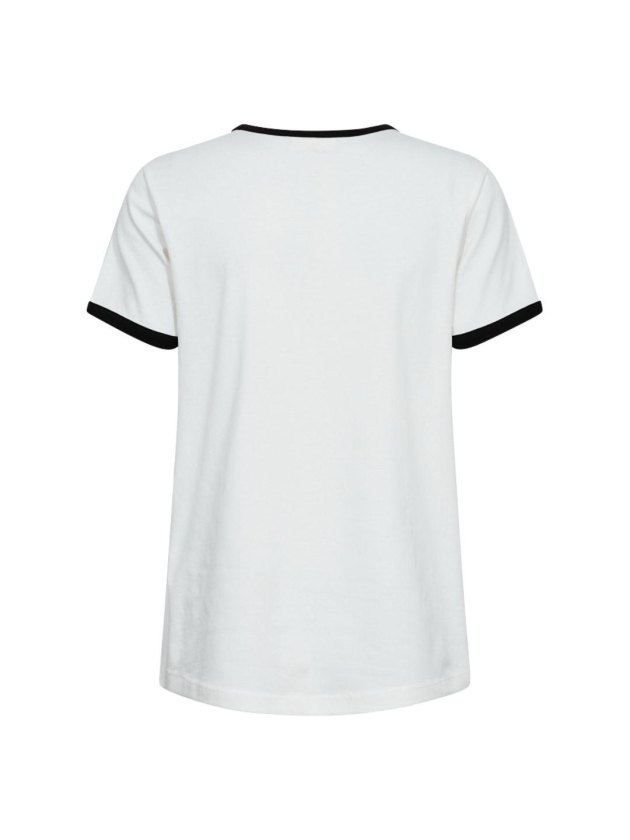 Freequent FQFENJAL-TEE Star Off-white w. Black