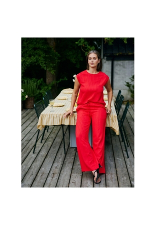 Freequent FQGRSVALSE-PANTS True Red