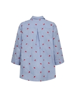 Freequent FQROSAN-SHIRT Blue Bell w. Sweet Lilac
