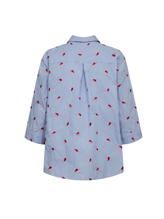 Freequent FQROSAN-SHIRT Blue Bell w. Sweet Lilac