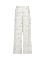 Freequent FQANYA-PANTS Star Off-white w. Black