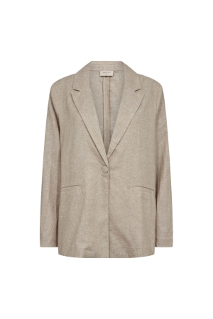 Freequent FQLAVASI-JACKET Sand Melange w. Silver