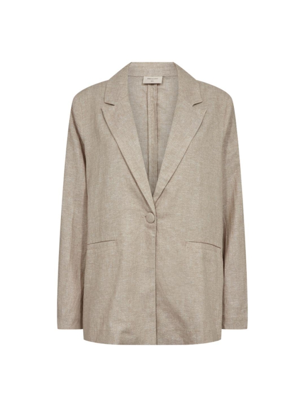 Freequent FQLAVASI-JACKET Sand Melange w. Silver