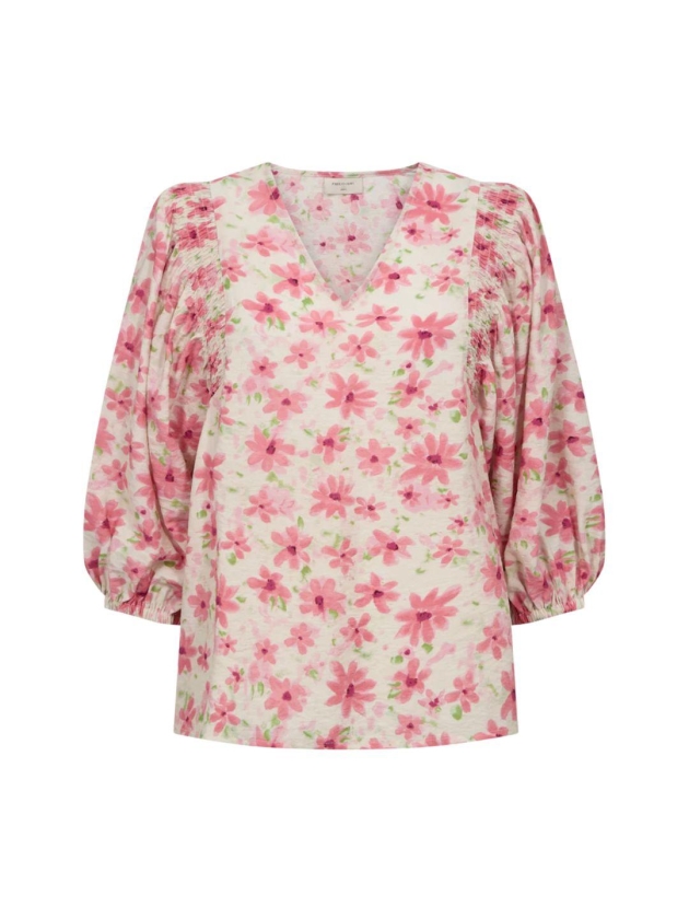 Freequent FQJOVI-BLOUSE Moonbeam w. Sweet Lilac