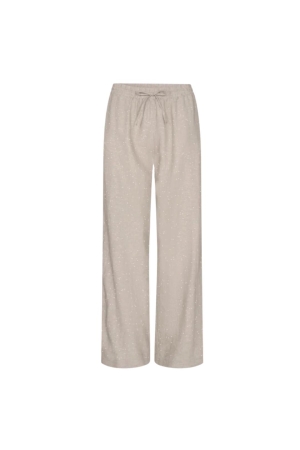 Freequent FQLAVASI-PANTS Sand Melange w. Silver
