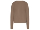 Red Button De Fluffy Sweater is een hele zacht 421 Mid brown