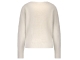 Red Button De Fluffy Sweater is een hele zacht 337 Cream