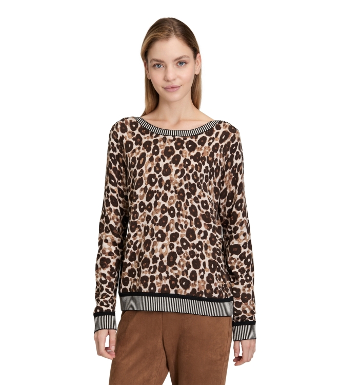 Betty Barclay Strickpullover Kurz 1/1 Arm 7873 Taupe/beige